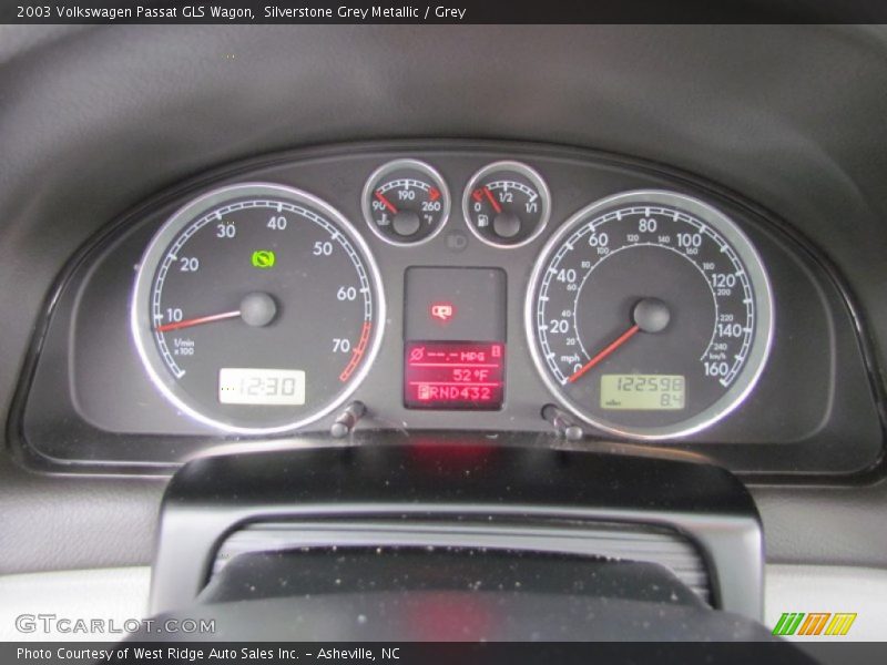 Silverstone Grey Metallic / Grey 2003 Volkswagen Passat GLS Wagon