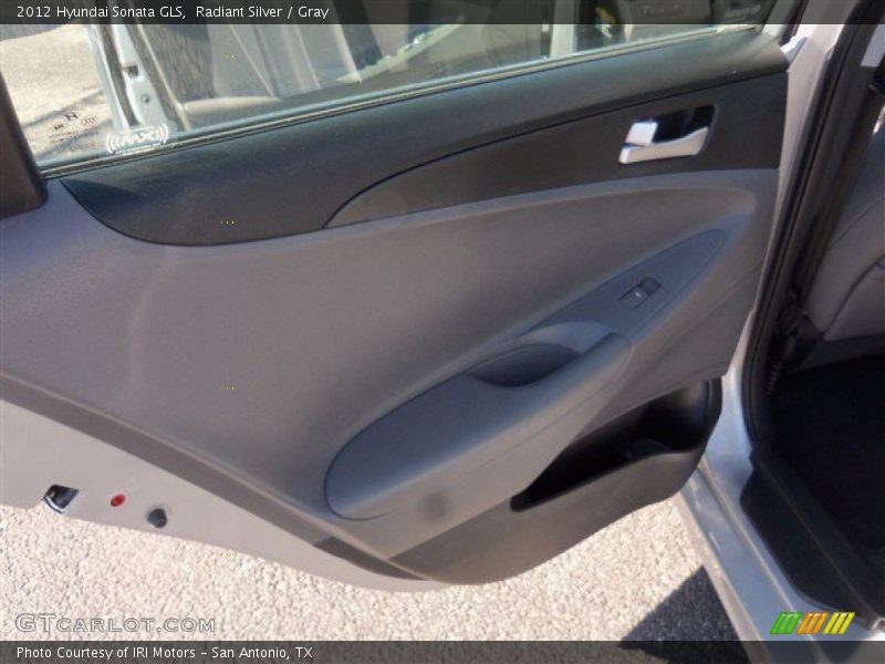Radiant Silver / Gray 2012 Hyundai Sonata GLS