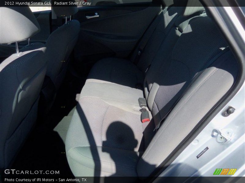 Radiant Silver / Gray 2012 Hyundai Sonata GLS