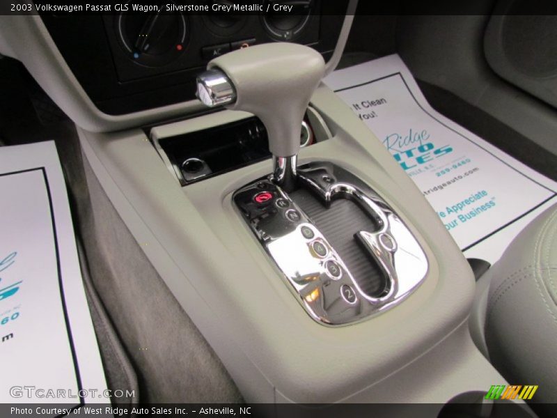 Silverstone Grey Metallic / Grey 2003 Volkswagen Passat GLS Wagon
