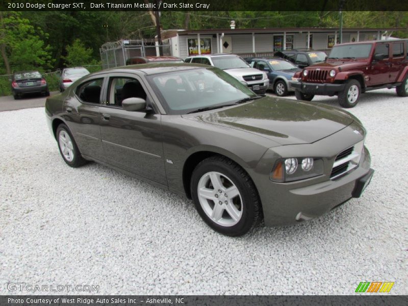 Dark Titanium Metallic / Dark Slate Gray 2010 Dodge Charger SXT