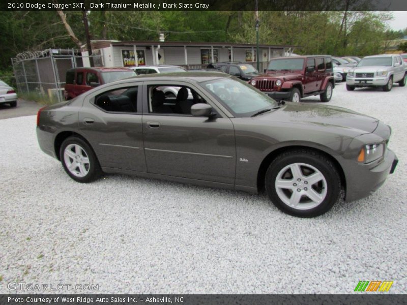 Dark Titanium Metallic / Dark Slate Gray 2010 Dodge Charger SXT