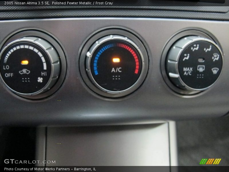 Polished Pewter Metallic / Frost Gray 2005 Nissan Altima 3.5 SE