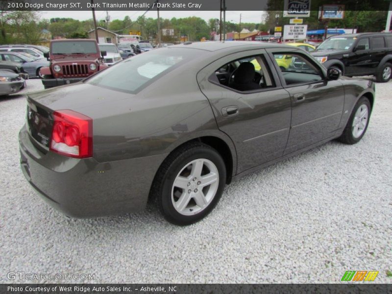 Dark Titanium Metallic / Dark Slate Gray 2010 Dodge Charger SXT