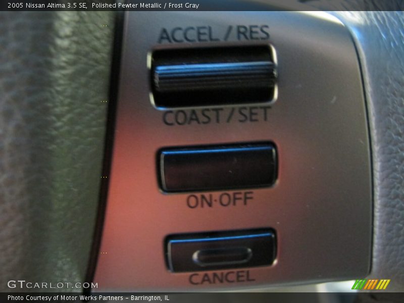 Polished Pewter Metallic / Frost Gray 2005 Nissan Altima 3.5 SE