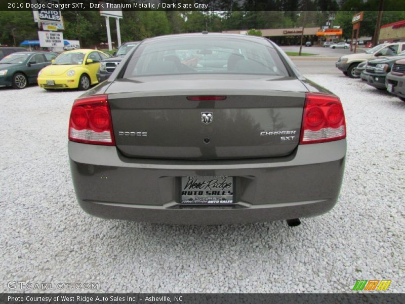 Dark Titanium Metallic / Dark Slate Gray 2010 Dodge Charger SXT