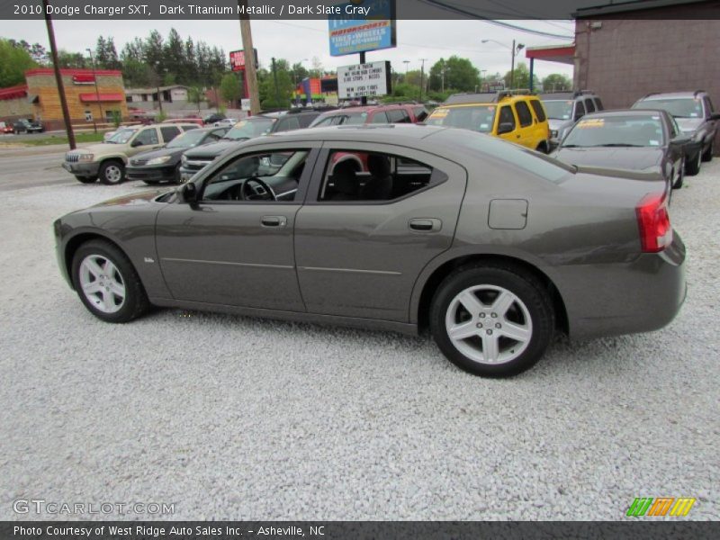 Dark Titanium Metallic / Dark Slate Gray 2010 Dodge Charger SXT