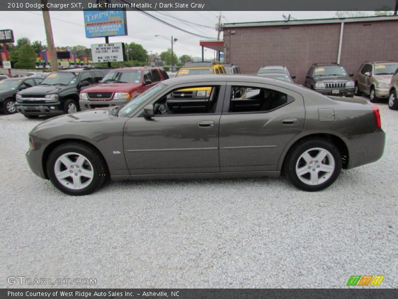 Dark Titanium Metallic / Dark Slate Gray 2010 Dodge Charger SXT