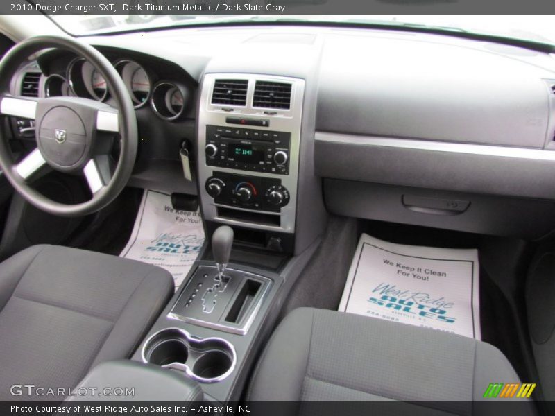Dark Titanium Metallic / Dark Slate Gray 2010 Dodge Charger SXT