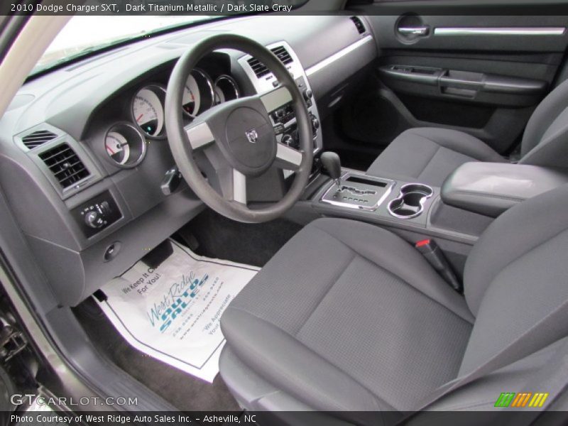 Dark Titanium Metallic / Dark Slate Gray 2010 Dodge Charger SXT