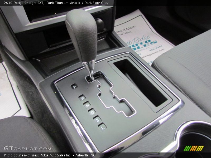 Dark Titanium Metallic / Dark Slate Gray 2010 Dodge Charger SXT