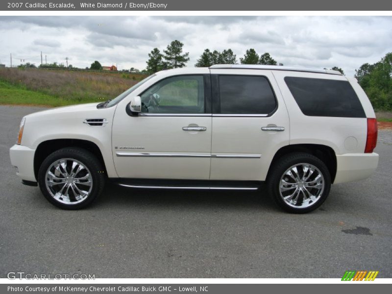  2007 Escalade  White Diamond