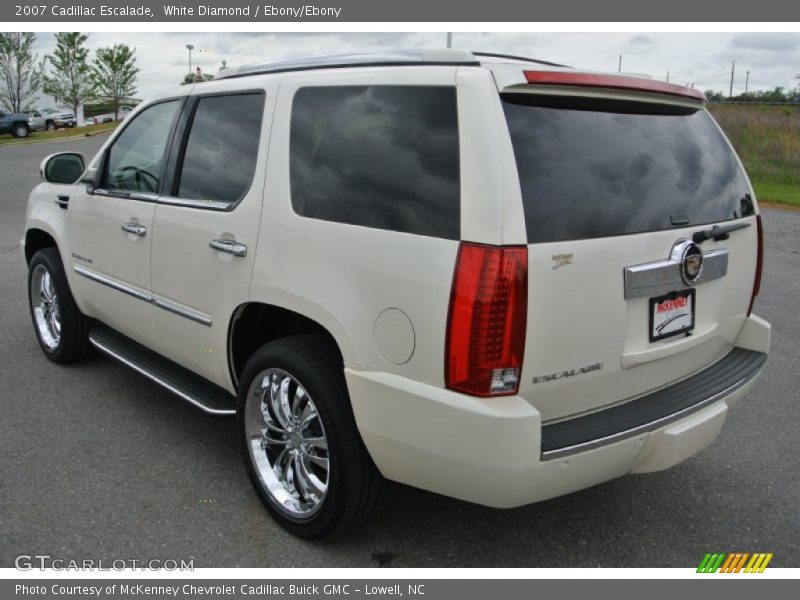 White Diamond / Ebony/Ebony 2007 Cadillac Escalade