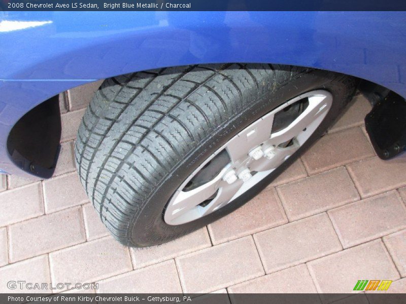 Bright Blue Metallic / Charcoal 2008 Chevrolet Aveo LS Sedan