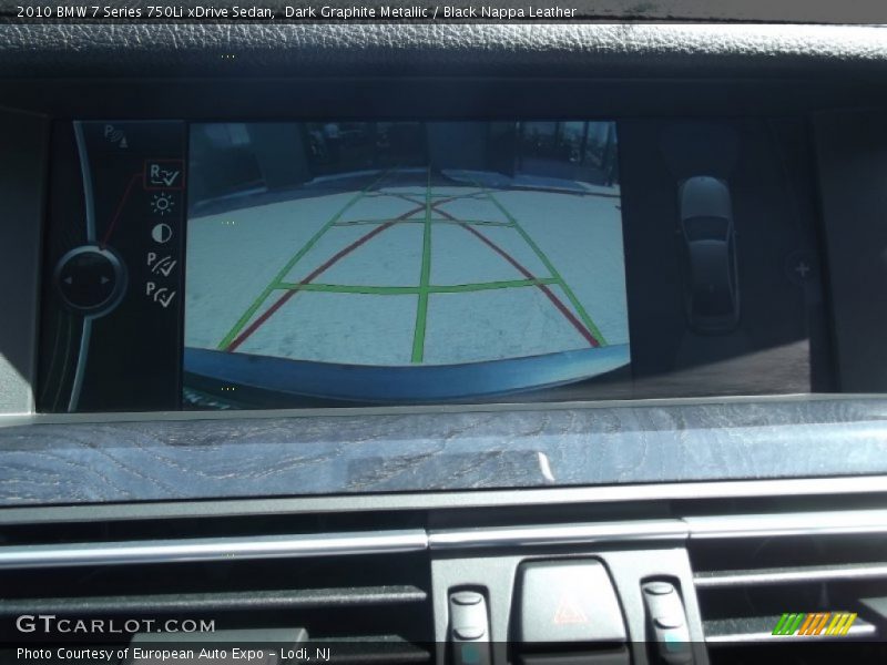 Dark Graphite Metallic / Black Nappa Leather 2010 BMW 7 Series 750Li xDrive Sedan