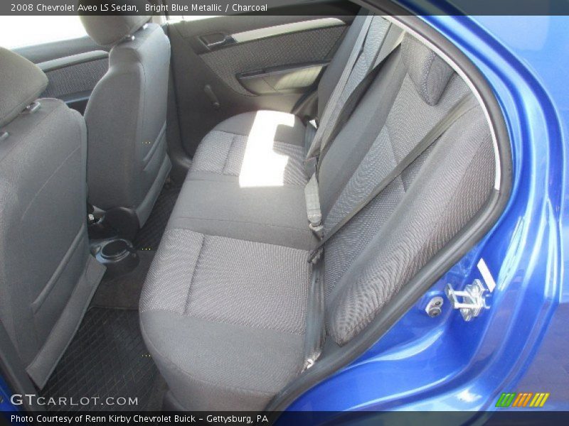 Bright Blue Metallic / Charcoal 2008 Chevrolet Aveo LS Sedan