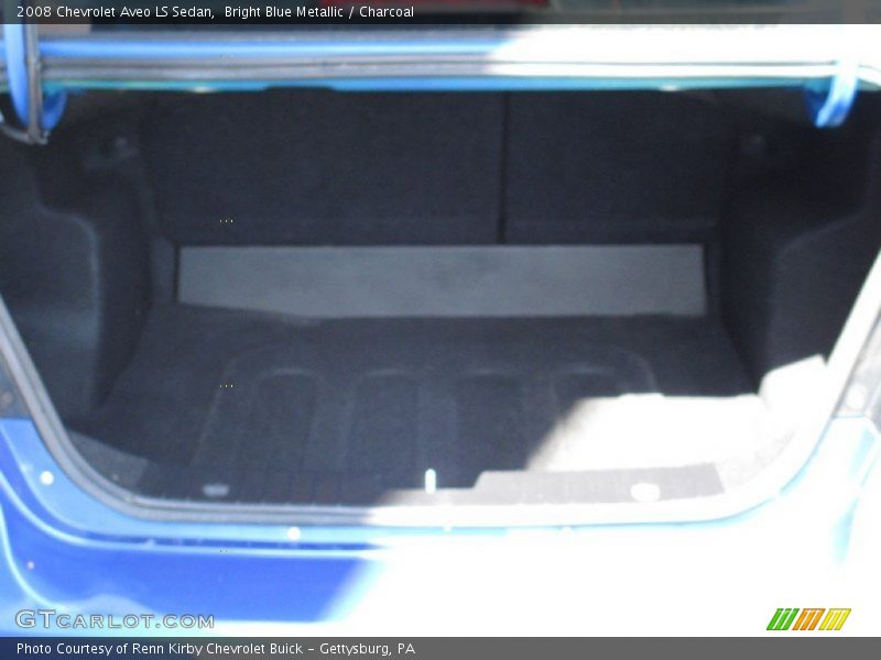 Bright Blue Metallic / Charcoal 2008 Chevrolet Aveo LS Sedan
