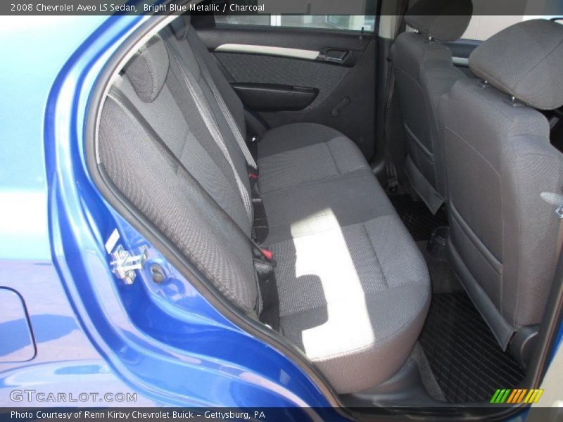 Bright Blue Metallic / Charcoal 2008 Chevrolet Aveo LS Sedan