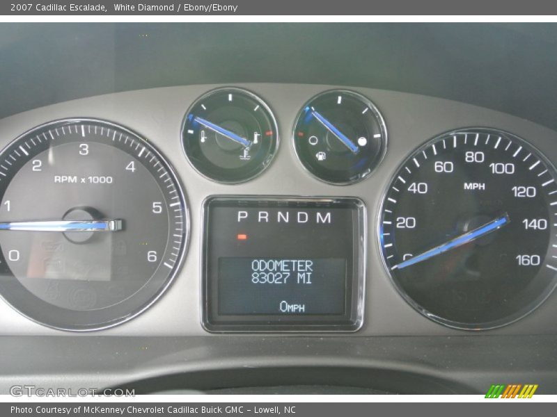  2007 Escalade   Gauges