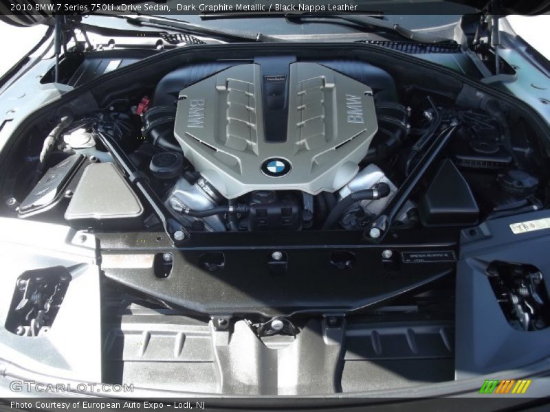  2010 7 Series 750Li xDrive Sedan Engine - 4.4 Liter DFI Twin-Turbocharged DOHC 32-Valve VVT V8