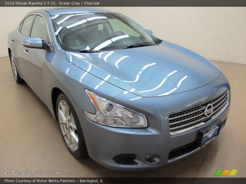 Ocean Gray / Charcoal 2010 Nissan Maxima 3.5 SV