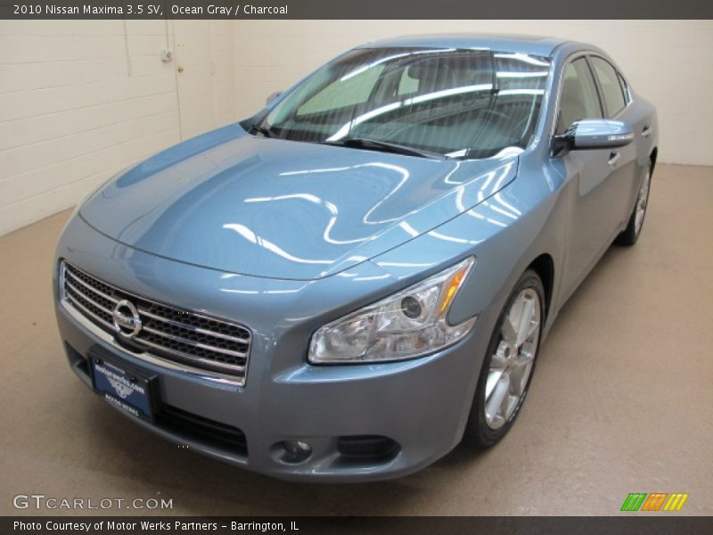Ocean Gray / Charcoal 2010 Nissan Maxima 3.5 SV