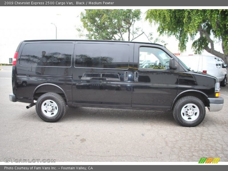  2009 Express 2500 Cargo Van Black