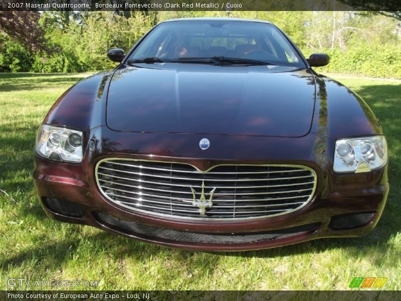 Bordeaux Pontevecchio (Dark Red Metallic) / Cuoio 2007 Maserati Quattroporte