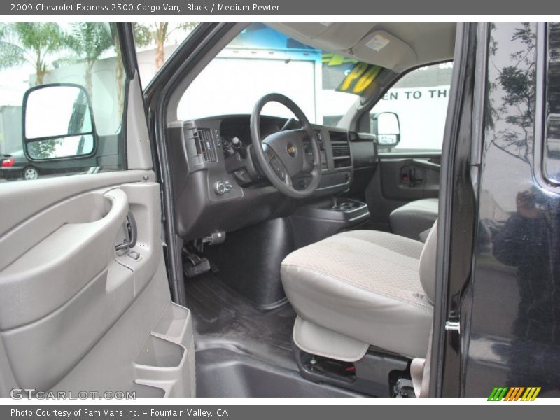 Black / Medium Pewter 2009 Chevrolet Express 2500 Cargo Van