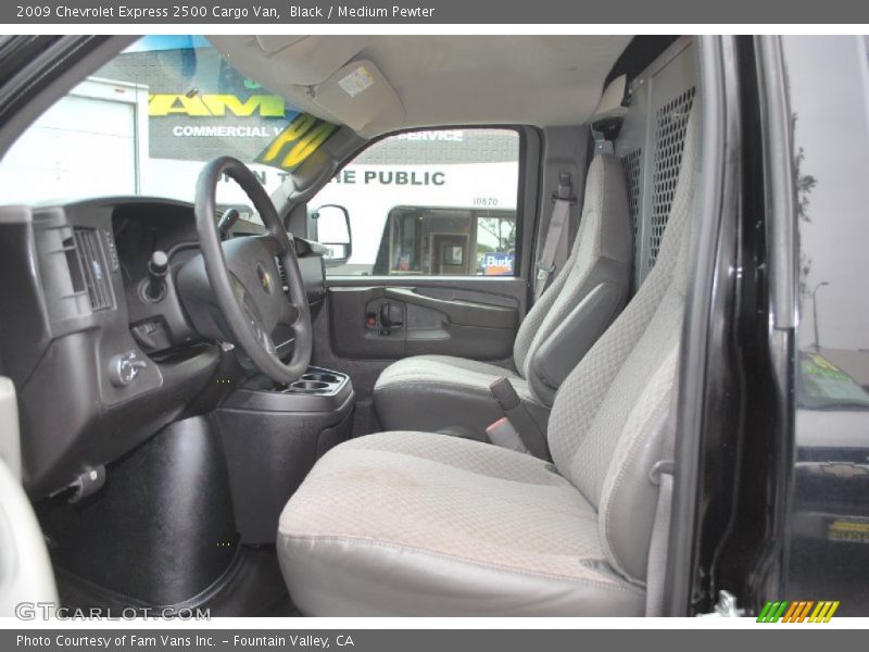 Black / Medium Pewter 2009 Chevrolet Express 2500 Cargo Van