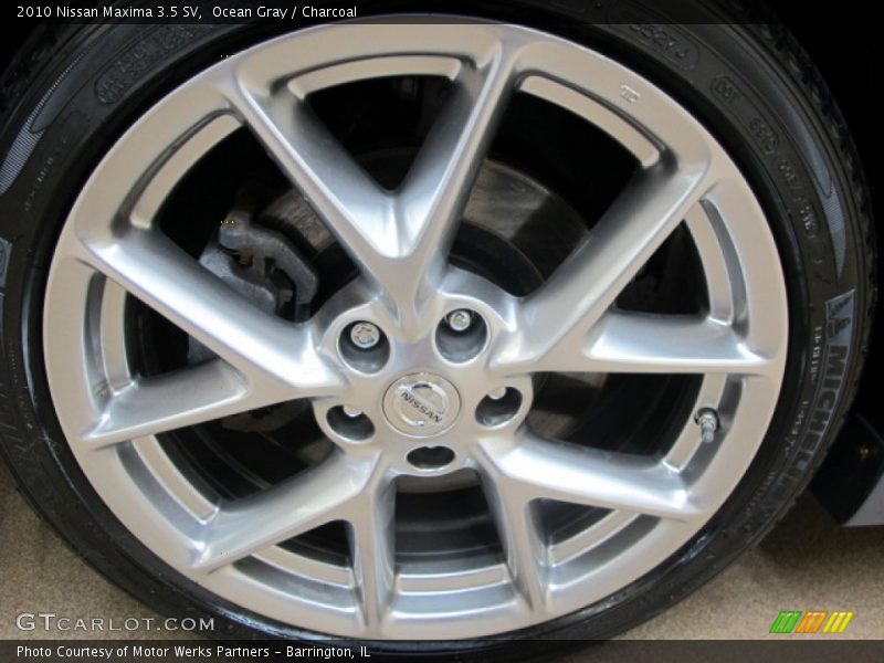 Ocean Gray / Charcoal 2010 Nissan Maxima 3.5 SV