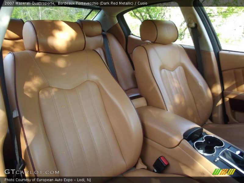 Bordeaux Pontevecchio (Dark Red Metallic) / Cuoio 2007 Maserati Quattroporte