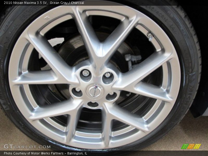 Ocean Gray / Charcoal 2010 Nissan Maxima 3.5 SV