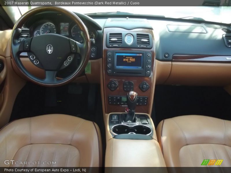 Bordeaux Pontevecchio (Dark Red Metallic) / Cuoio 2007 Maserati Quattroporte