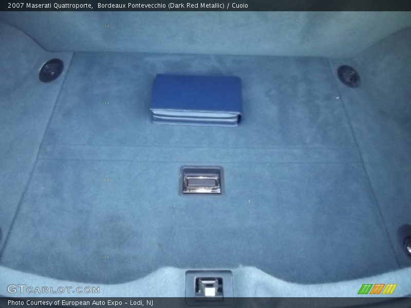 Bordeaux Pontevecchio (Dark Red Metallic) / Cuoio 2007 Maserati Quattroporte