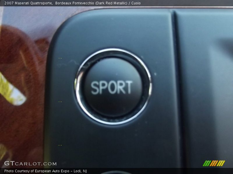 Bordeaux Pontevecchio (Dark Red Metallic) / Cuoio 2007 Maserati Quattroporte