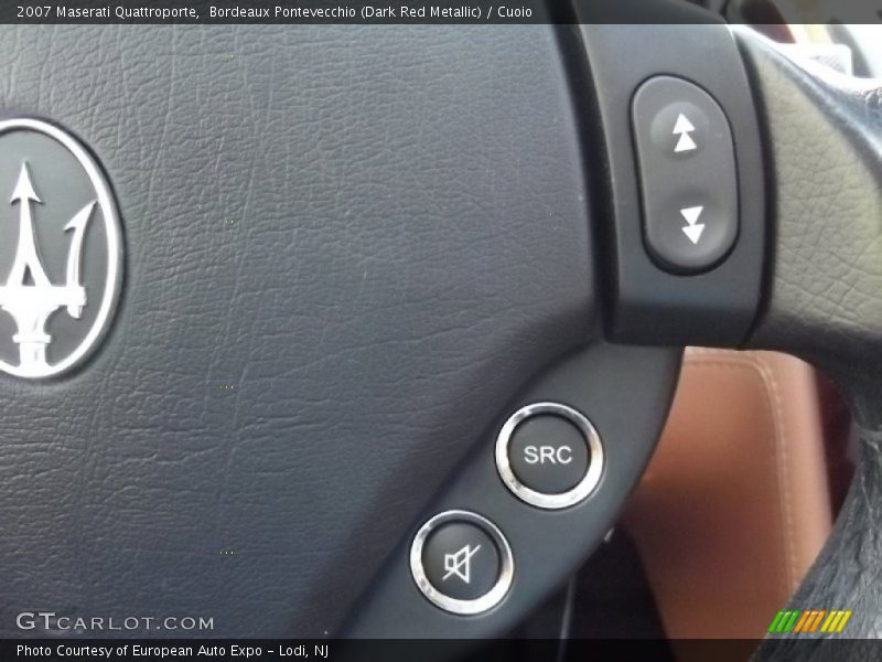 Bordeaux Pontevecchio (Dark Red Metallic) / Cuoio 2007 Maserati Quattroporte