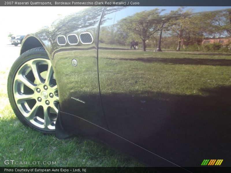 Bordeaux Pontevecchio (Dark Red Metallic) / Cuoio 2007 Maserati Quattroporte