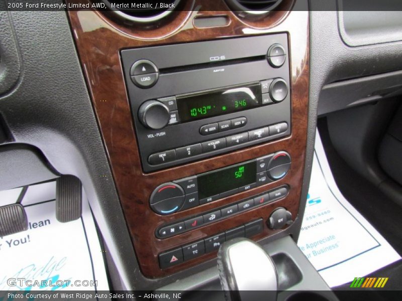 Controls of 2005 Freestyle Limited AWD
