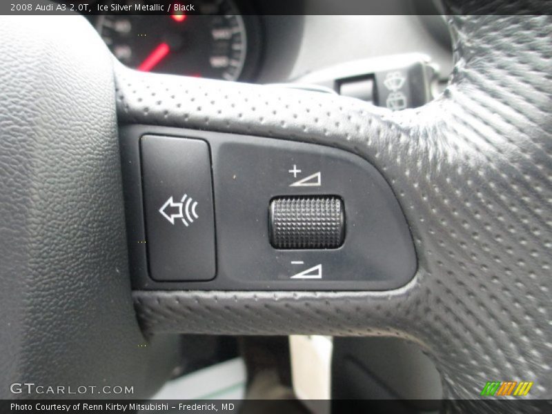 Ice Silver Metallic / Black 2008 Audi A3 2.0T