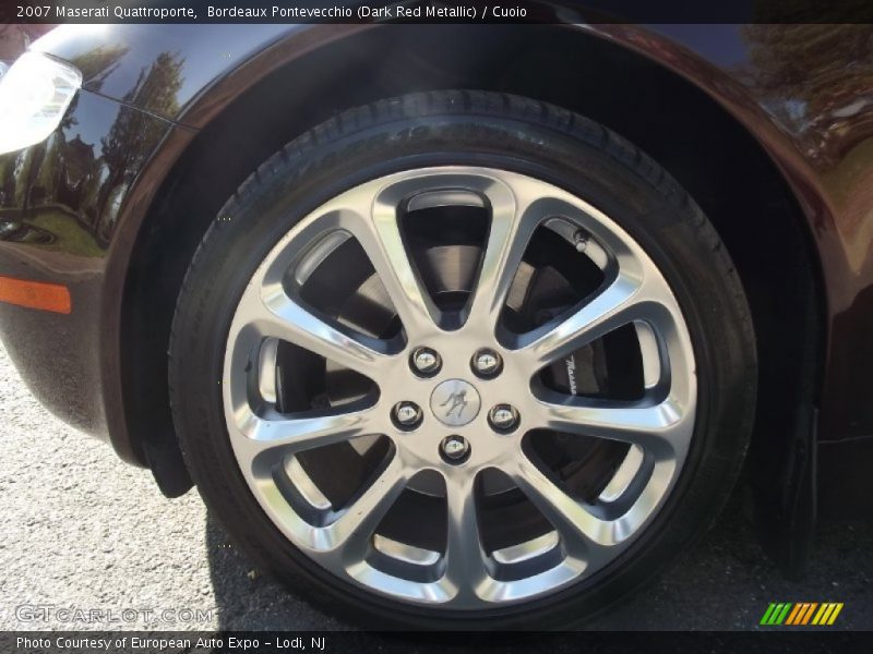 Bordeaux Pontevecchio (Dark Red Metallic) / Cuoio 2007 Maserati Quattroporte