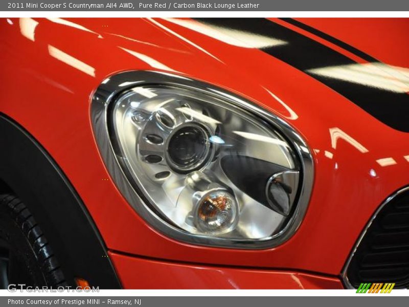 Pure Red / Carbon Black Lounge Leather 2011 Mini Cooper S Countryman All4 AWD