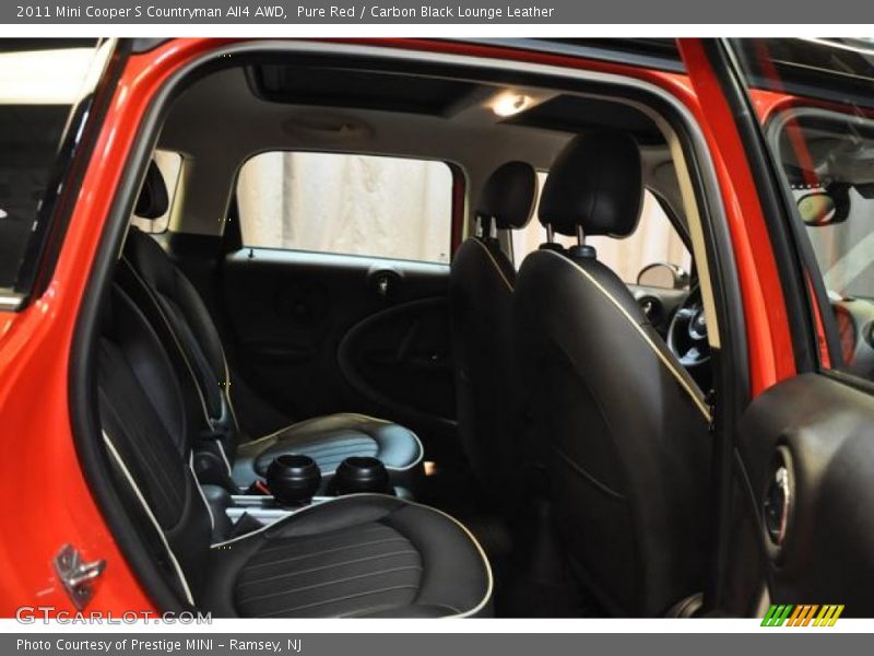 Pure Red / Carbon Black Lounge Leather 2011 Mini Cooper S Countryman All4 AWD