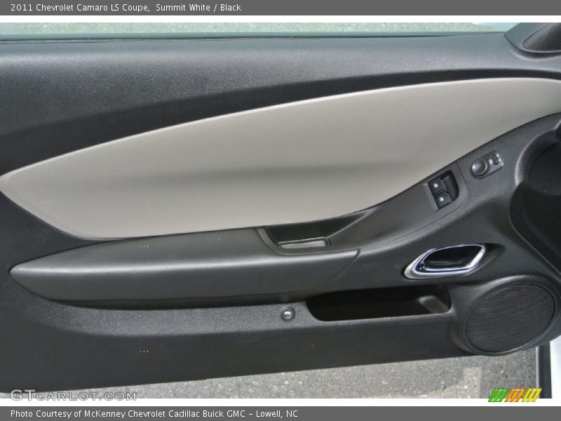 Summit White / Black 2011 Chevrolet Camaro LS Coupe