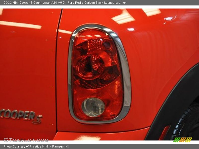 Pure Red / Carbon Black Lounge Leather 2011 Mini Cooper S Countryman All4 AWD