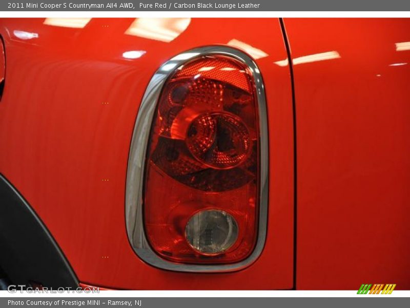 Pure Red / Carbon Black Lounge Leather 2011 Mini Cooper S Countryman All4 AWD