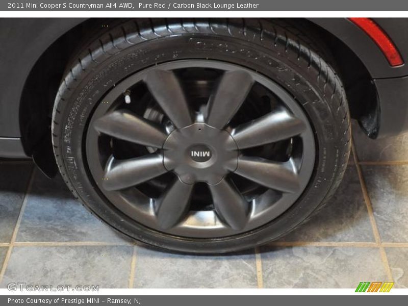 Pure Red / Carbon Black Lounge Leather 2011 Mini Cooper S Countryman All4 AWD
