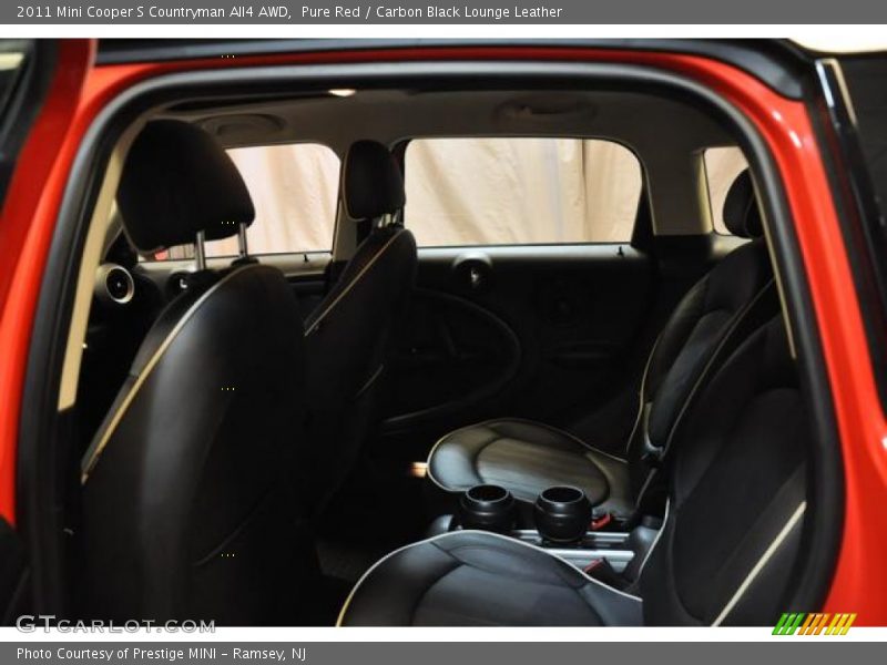 Pure Red / Carbon Black Lounge Leather 2011 Mini Cooper S Countryman All4 AWD