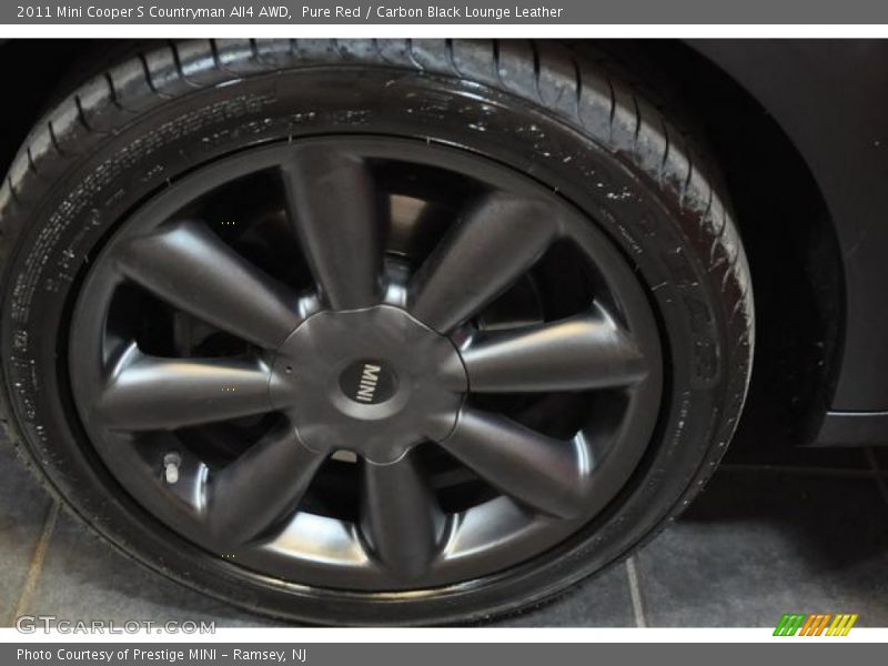Pure Red / Carbon Black Lounge Leather 2011 Mini Cooper S Countryman All4 AWD