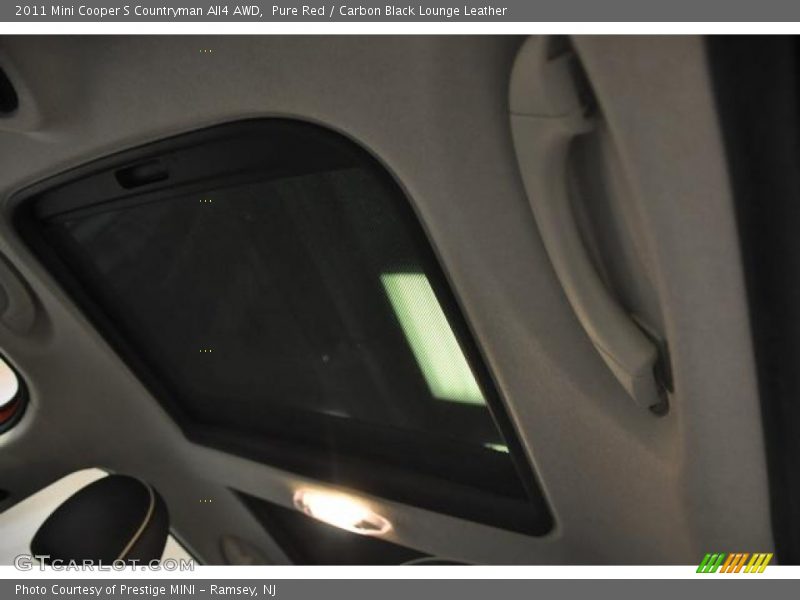 Pure Red / Carbon Black Lounge Leather 2011 Mini Cooper S Countryman All4 AWD